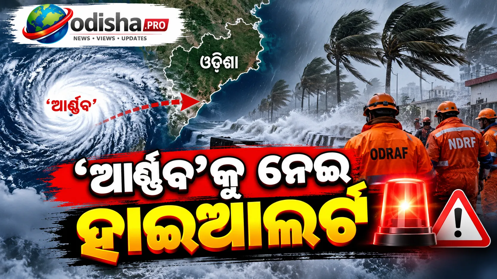 ‘ଆର୍ଣ୍ଣବ’କୁ ନେଇ ଓଡ଼ିଶାରେ ହାଇଆଲର୍ଟ: ଜିଲ୍ଲାପାଳଙ୍କୁ ସଜାଗ ରହିବାକୁ ନିର୍ଦ୍ଦେଶ