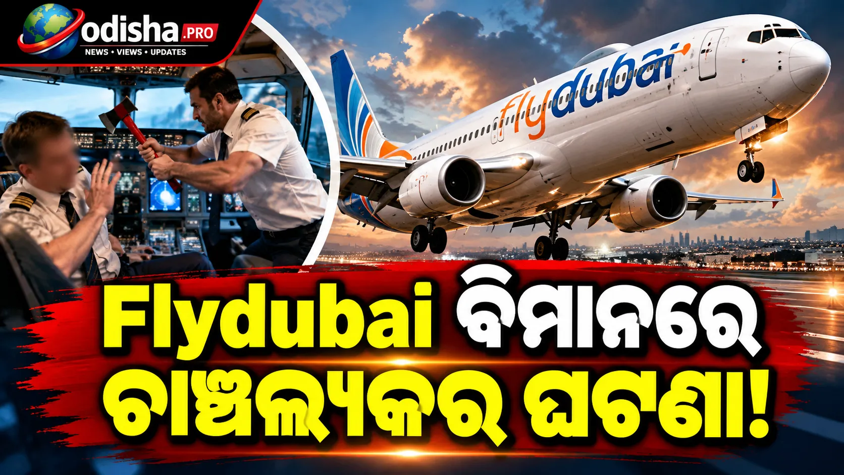 Flydubai ବିମାନ କ୍ରାଶ୍ ଉଦ୍ୟମ ଘଟଣାରେ କୋ-ପାଇଲଟ୍‌ଙ୍କ ପରିଚୟ ସାମ୍ନାକୁ, ତଦନ୍ତରେ ନୂଆ ତଥ୍ୟ