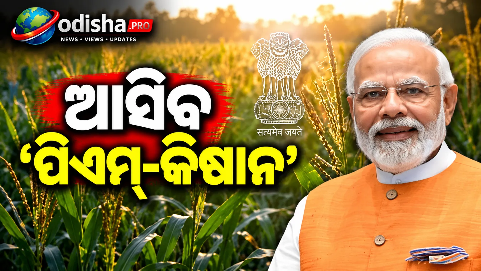 ପିଏମ୍-କିଷାନର ୨୪ତମ କିସ୍ତି ଆଜି ଜାରି କରିବେ ପିଏମ୍ ମୋଦୀ, ଓଡ଼ିଶାର ୩୫ ଲକ୍ଷରୁ ଅଧିକ ଚାଷୀଙ୍କୁ ମିଳିବ ଟଙ୍କା