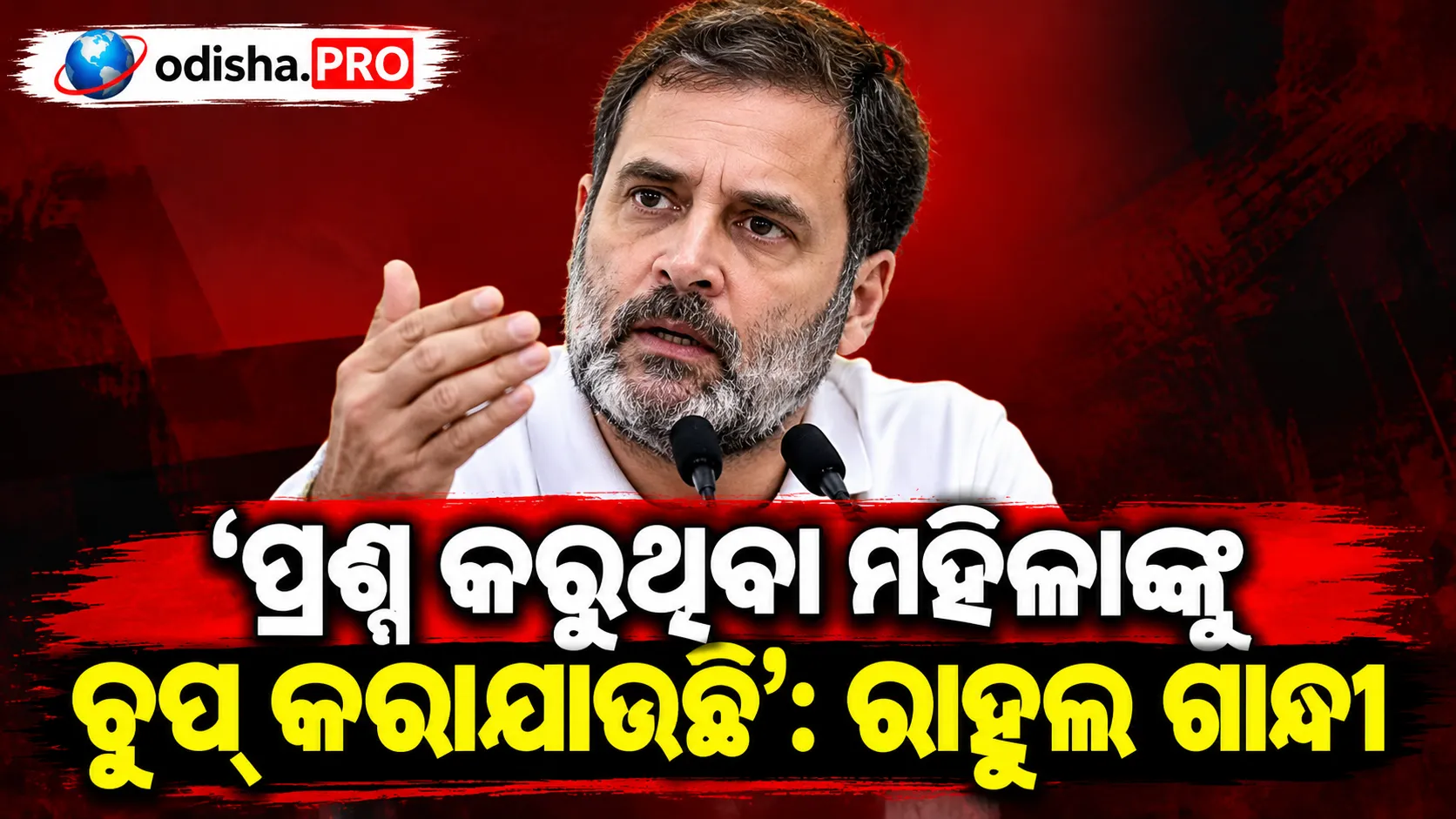 ‘ପ୍ରଶ୍ନ କରୁଥିବା ମହିଳାଙ୍କୁ ଚୁପ୍‌ କରାଯାଉଛି’: ଦିଲ୍ଲୀ ପୁଲିସକୁ ନେଇ ରାହୁଲ ଗାନ୍ଧୀଙ୍କ ତୀବ୍ର ଅଭିଯୋଗ