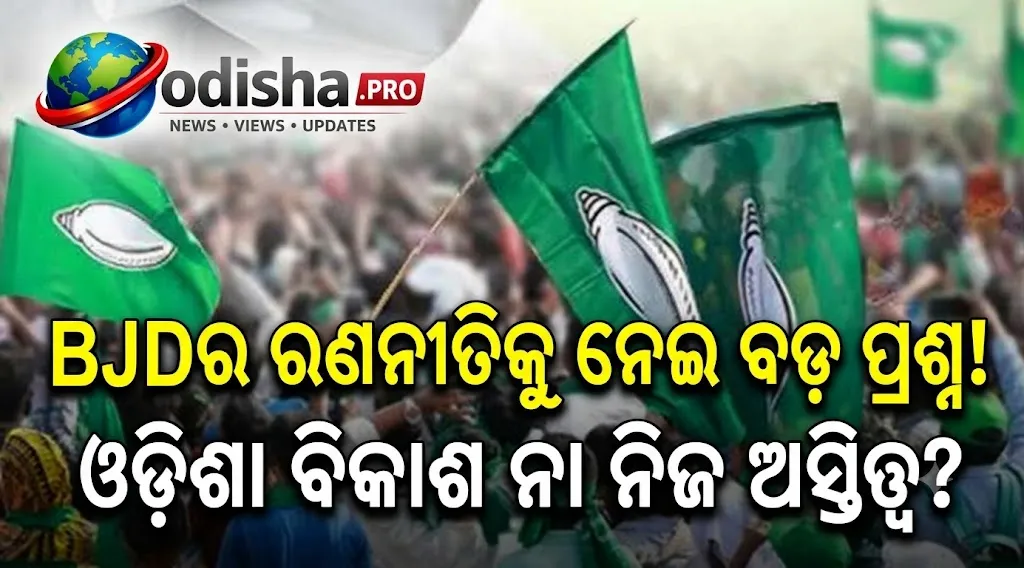ଓଡ଼ିଶା ବିକାଶ ନୁହେଁ, ନିଜ ଅସ୍ତିତ୍ୱ ବଞ୍ଚାଇବାରେ BJDର ଫୋକସ୍‌! ରଣନୀତିକୁ ନେଇ ଉଠିଲା ପ୍ରଶ୍ନ