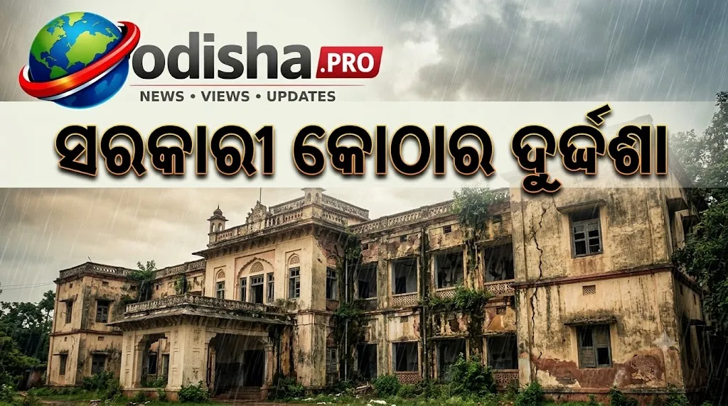 କୋରାପୁଟରେ ସରକାରୀ କୋଠାର ଦୁର୍ଦ୍ଦଶା: ରକ୍ଷଣାବେକ୍ଷଣ ଅଭାବକୁ ନେଇ ଉଠିଲା ପ୍ରଶ୍ନ