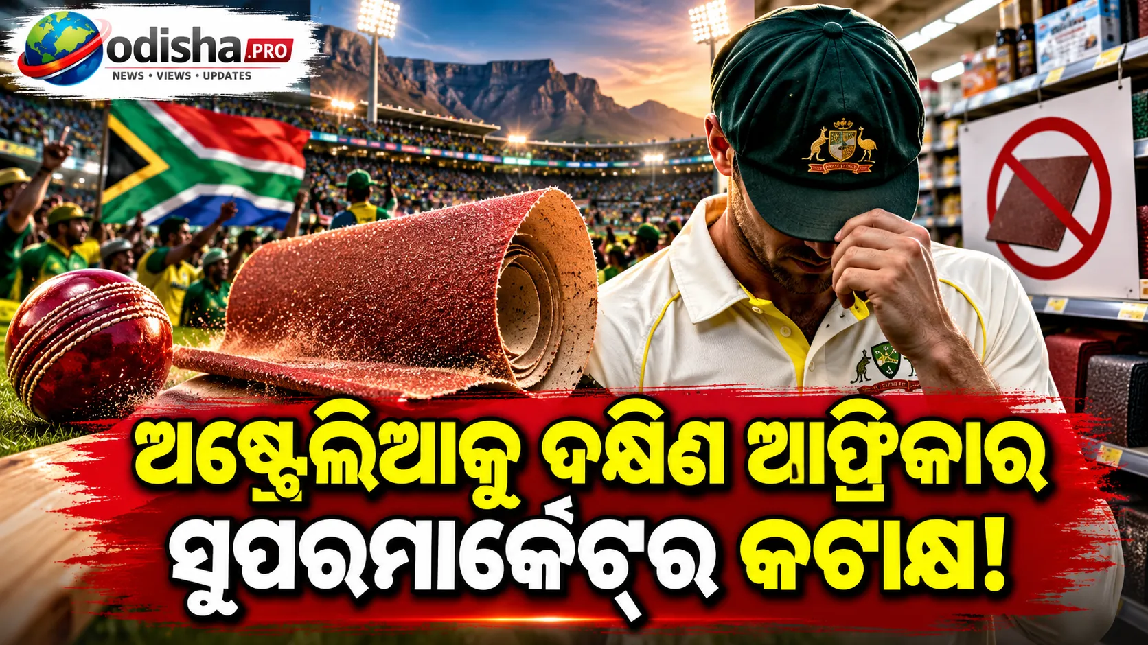 ଅଷ୍ଟ୍ରେଲିଆକୁ ନେଇ ଦକ୍ଷିଣ ଆଫ୍ରିକାର ସୁପରମାର୍କେଟ୍‌ରେ ଅଜବ ଘୋଷଣା! ‘ସ୍ୟାଣ୍ଡପେପର୍‌’ ବିକ୍ରି ବନ୍ଦ କରି ମନେ ପକାଇଲା ୨୦୧୮ର ବଲ୍‌ ଟାମ୍ପରିଂ ବିବାଦ
