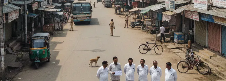 Normal Life Disrupted as Umerkote Sangram Manch Observes 12-Hour Bandh.