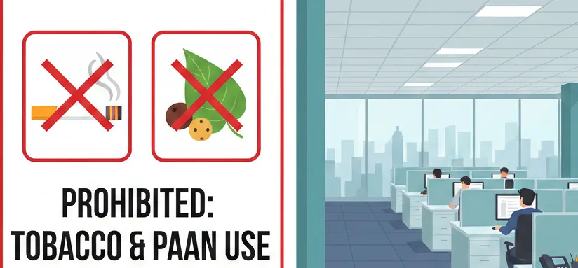 Odisha Revenue Dept Staff Chewing Tobacco or Paan at Office to Face Disciplinary Action.