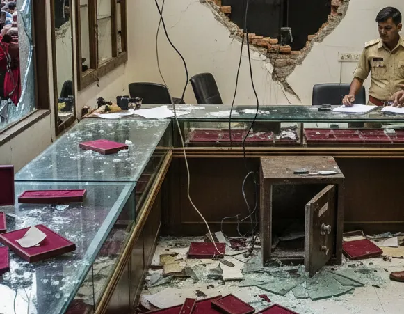 Gold Ornaments Worth Over Rs 20 Lakh Looted from Jewellery Shop in Odisha.