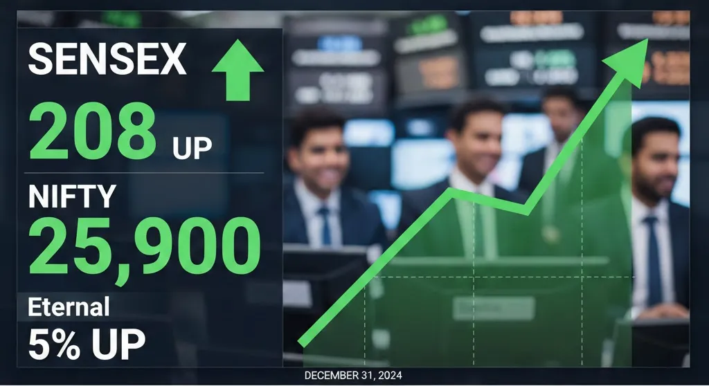 Sensex and Nifty End Higher as Auto and Media Stocks Gain