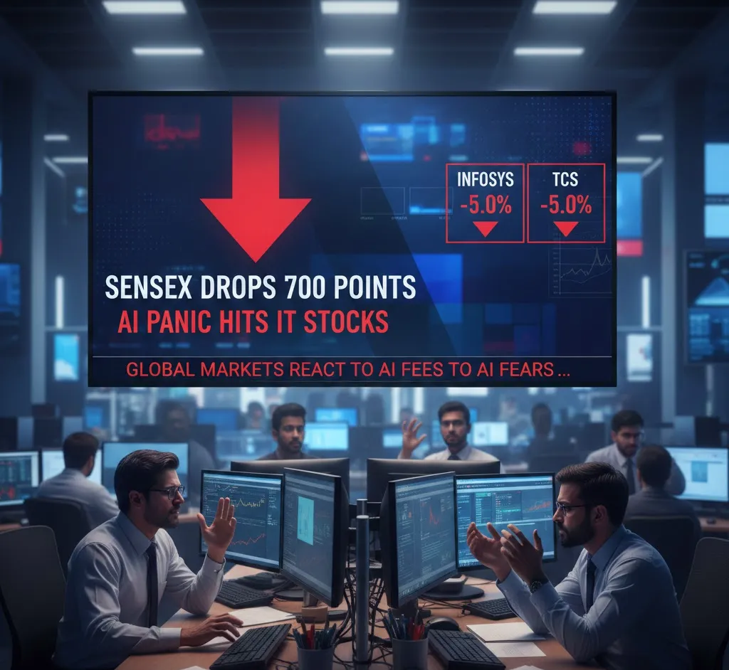 Dalal Street Extends Losses as IT Stocks Drag Sensex, Nifty Lower for Second Day