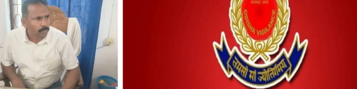 Odisha Additional Tehsildar Caught Taking ₹10,000 Bribe to Release Sand-Laden Tractor