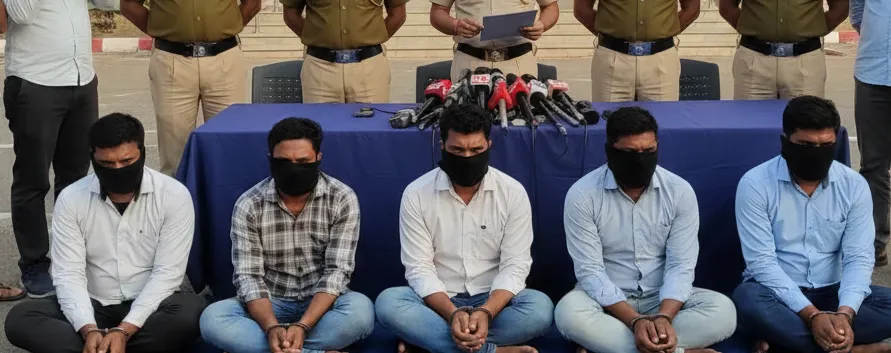 Nine-Member Theft Gang Busted in Odisha’s Bolangir; Trader Among 10 Arrested