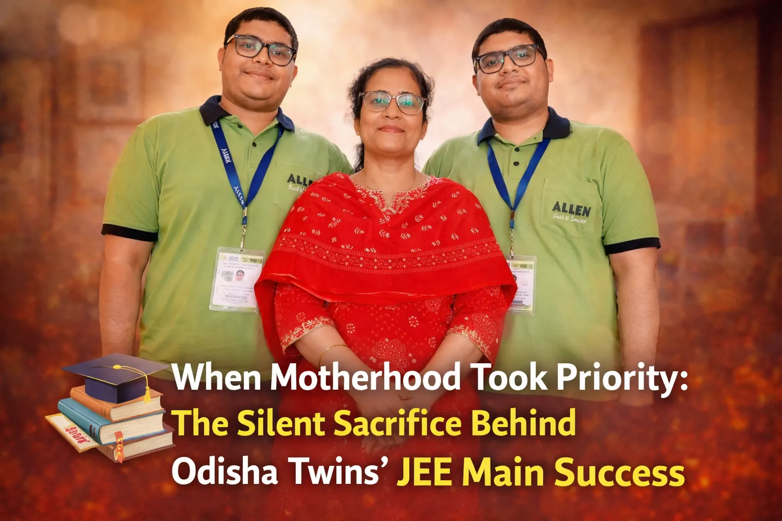 When Motherhood Took Priority: The Silent Sacrifice Behind Odisha Twins’ JEE Main Success