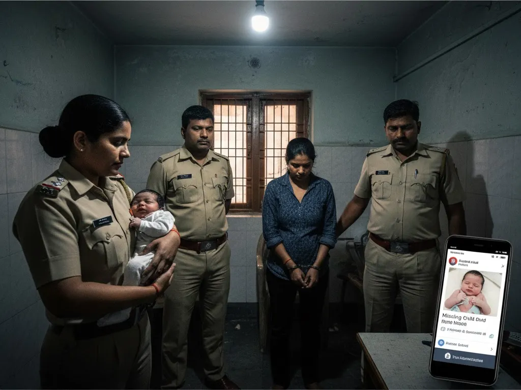 Newborn Kidnapped from Dr Baba Saheb Ambedkar Hospital Rescued, Two Arrested by Delhi Police