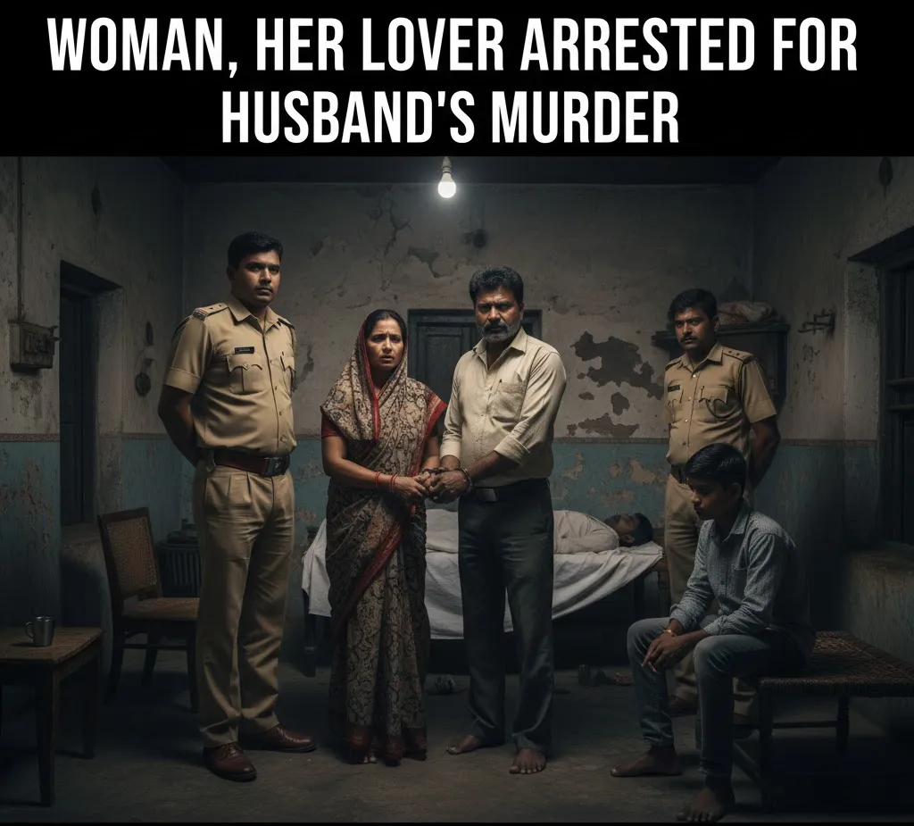 Wife and Lover Arrested for Man’s Murder in Sri Ganganagar Canal Killing Case