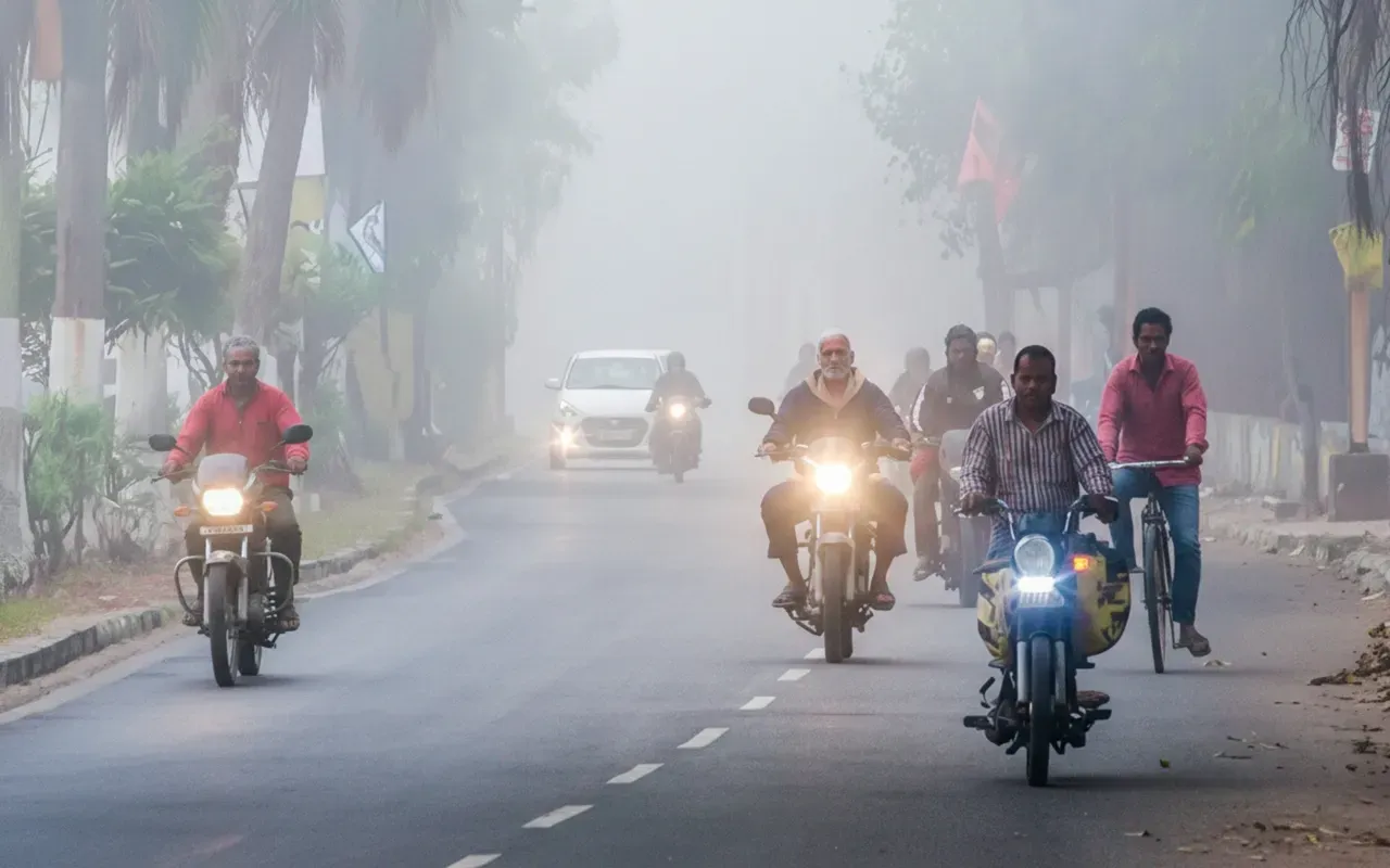 India Meteorological Department Issues Yellow Warning for Dense Fog in Odisha, Temperature Rise Expected Soon
