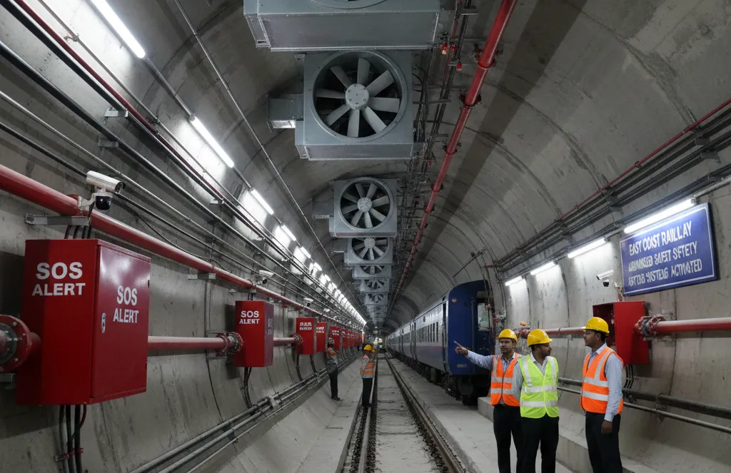 High-Tech Ventilation to SOS Alerts: What Makes Tunnel-7 of Khordha Road–Bolangir Rail Line Safer