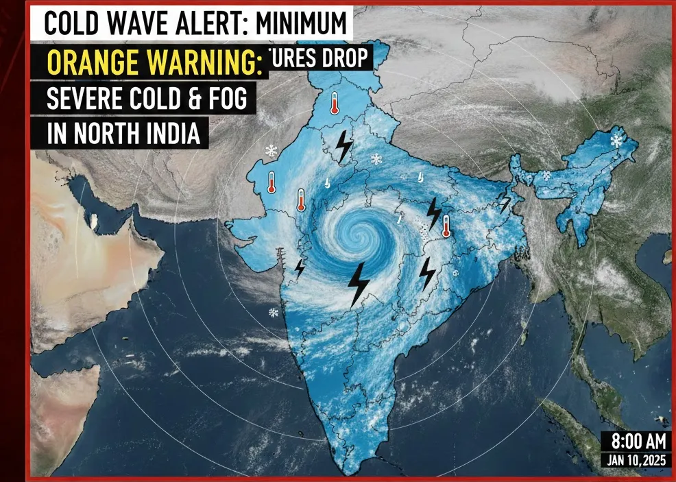Low-Pressure System Over Bay of Bengal to Trigger Thunderstorm Alert in Odisha