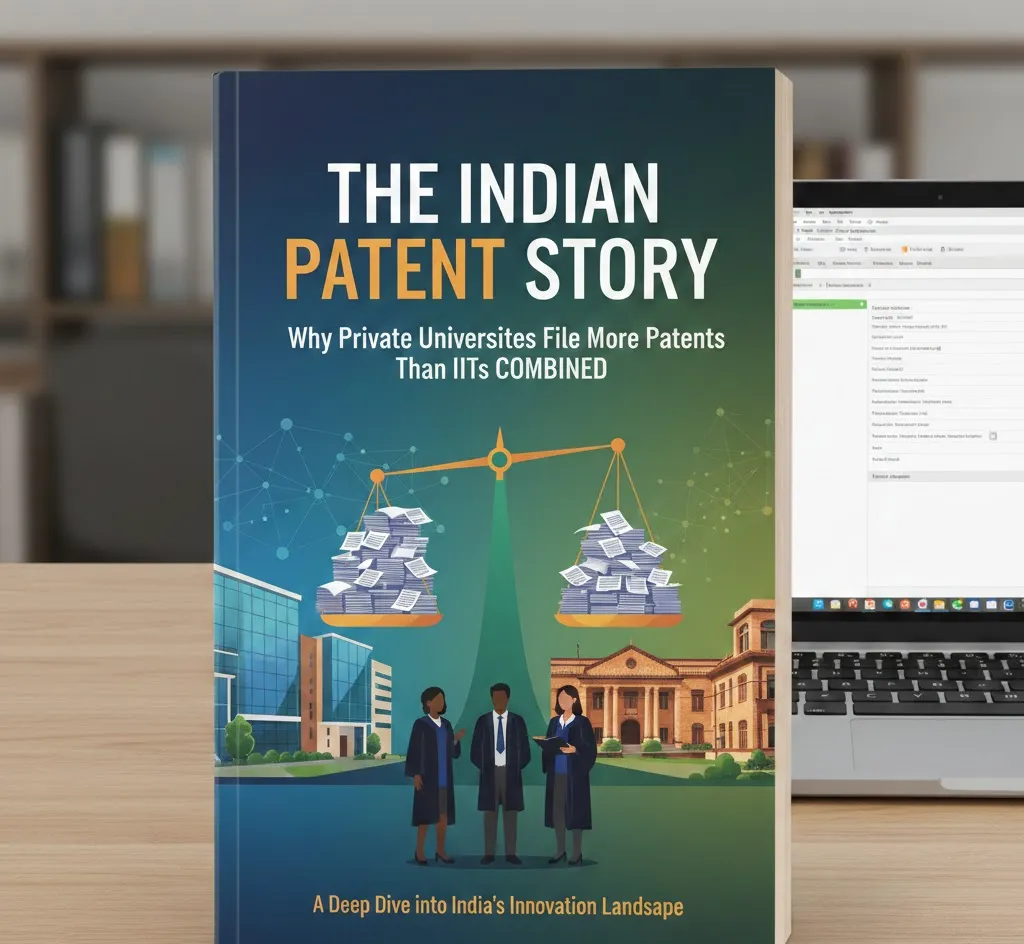 The Indian Patent Story: Why Private Universities File More Patents Than IITs Combined