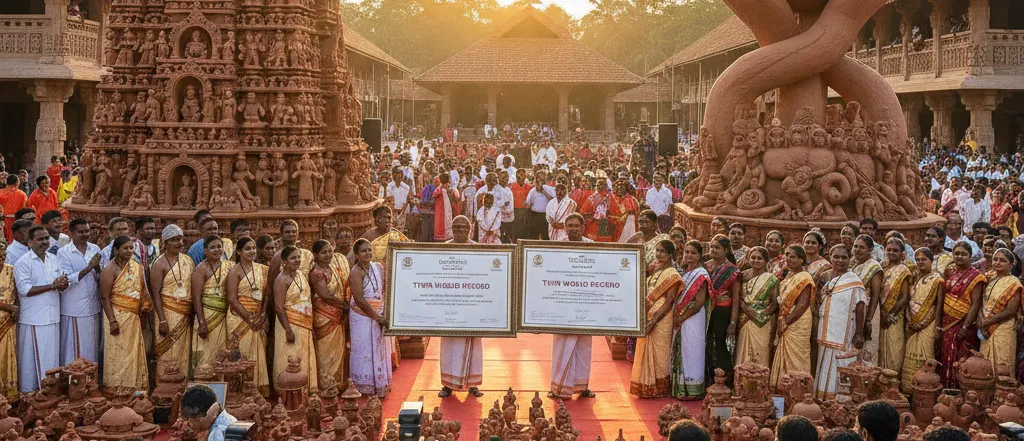Odisha’s Terracotta Artisans Create History with Twin World Records.