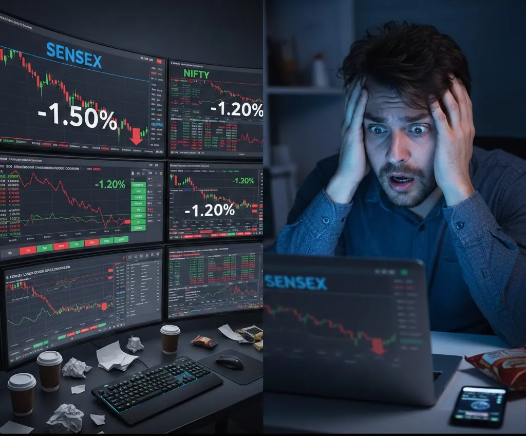 Sensex & Nifty Trading Setup: Will Indian Stock Market Fall Again Today?