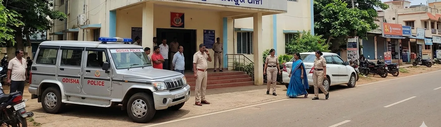 Woman Creates Ruckus Inside Chandrasekharpur Police Station, Allegedly Slaps Cop in Bhubaneswar