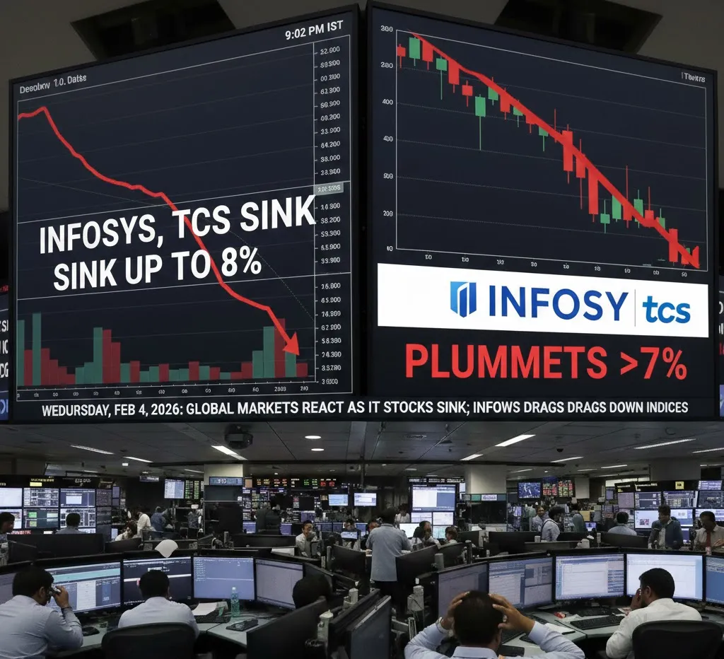 Why Infosys, TCS, Wipro and Other IT Stocks Crashed as Global Tech Sell-Off Spooked Markets