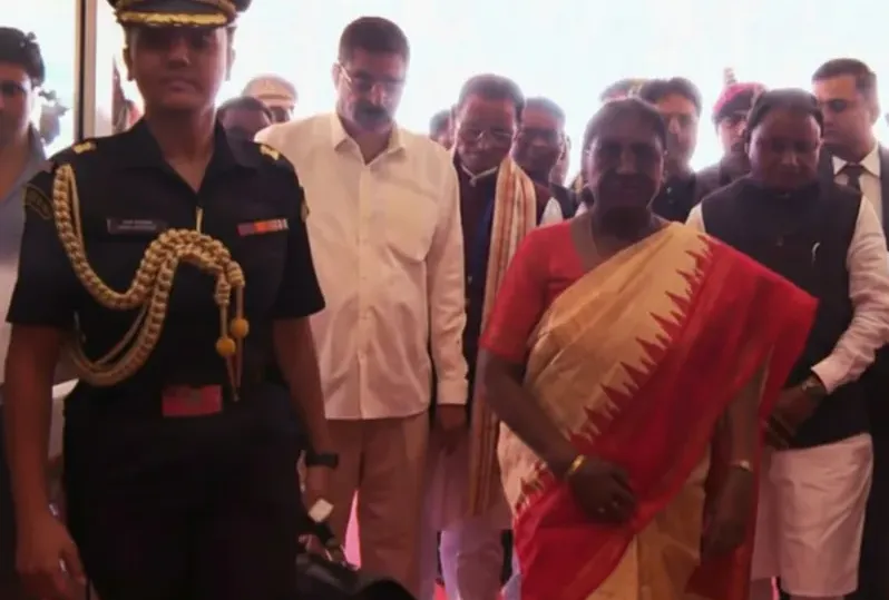 President Murmu’s Odisha Visit Enters Fourth Day, Marathon Engagements Scheduled in Mayurbhanj