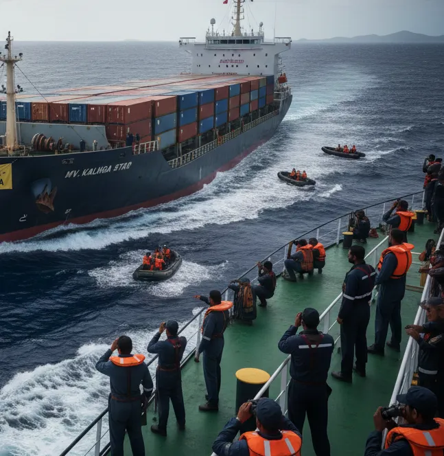 Odisha Merchant Navy Cadet Goes Missing Near Malaysian Waters, Search Operation Underway