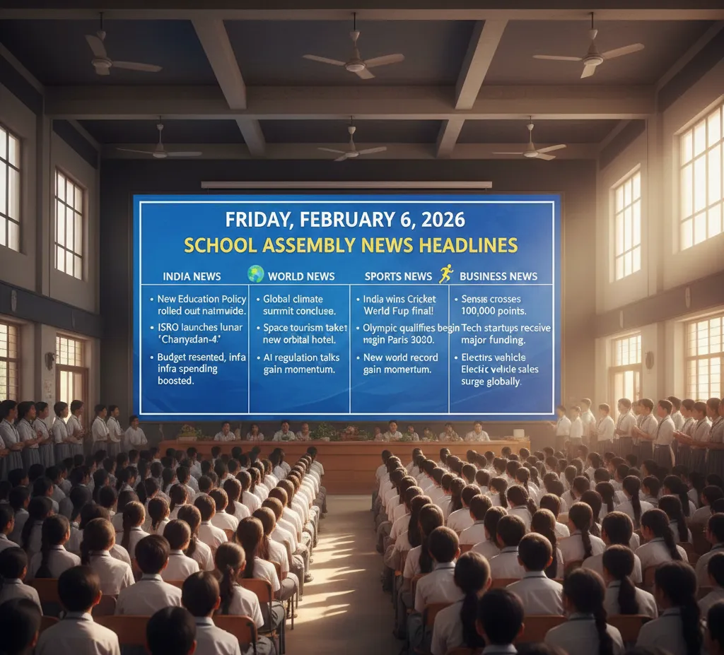 Top India & Global News Updates — February 6, 2026: Cricket, Diplomacy, Economy & More