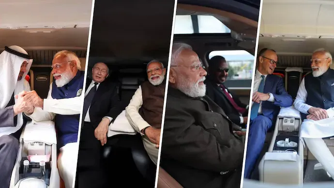 From Putin to Starmer to UAE President: PM Modi’s Car Diplomacy in Focus