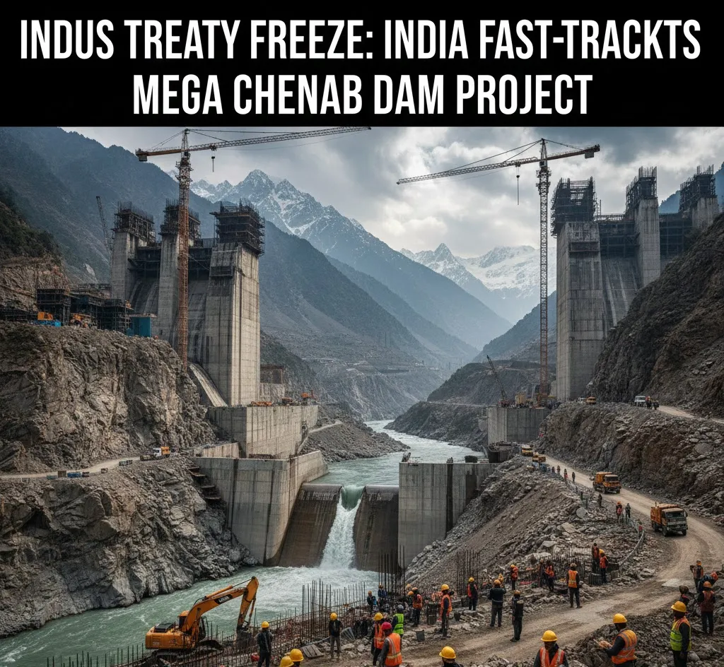 Centre Fast-Tracks ₹5,129 Cr Sawalkot Hydroelectric Project on Chenab After Indus Treaty Suspension