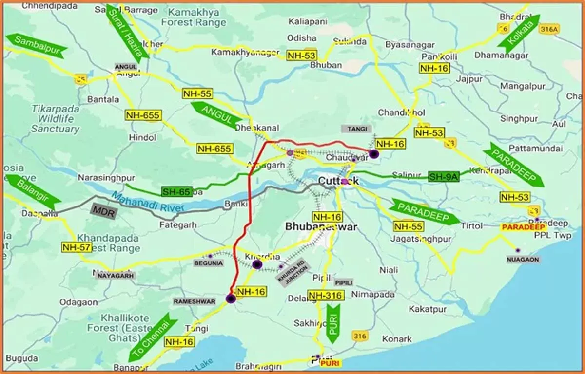 Centre Clears Rameswar–Tangi Ring Road Project, Boost to Capital Region Ring Road in Odisha