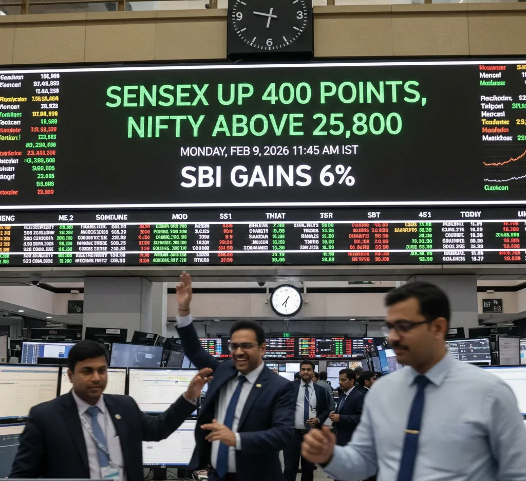 Sensex, Nifty Open Higher as FIIs Turn Buyers; Banking Stocks in Focus