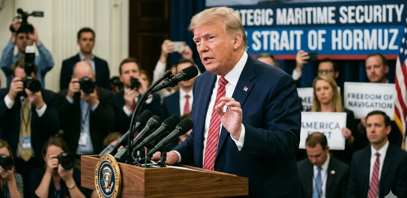 Trump Warns US Will Hit Iran ‘Twenty Times Harder’ If Strait of Hormuz Oil Flow Is Stopped