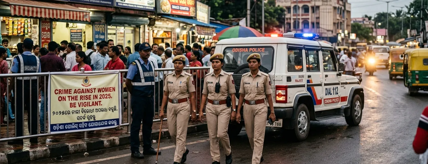 Crimes Against Women in Bhubaneswar Rise 139% in 2025, Cuttack Records Decline