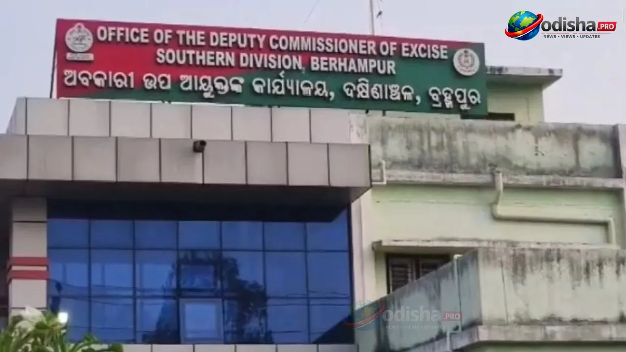 110 Kg Ganja Seized on NH-16 in Berhampur, Five Arrested by Excise Department