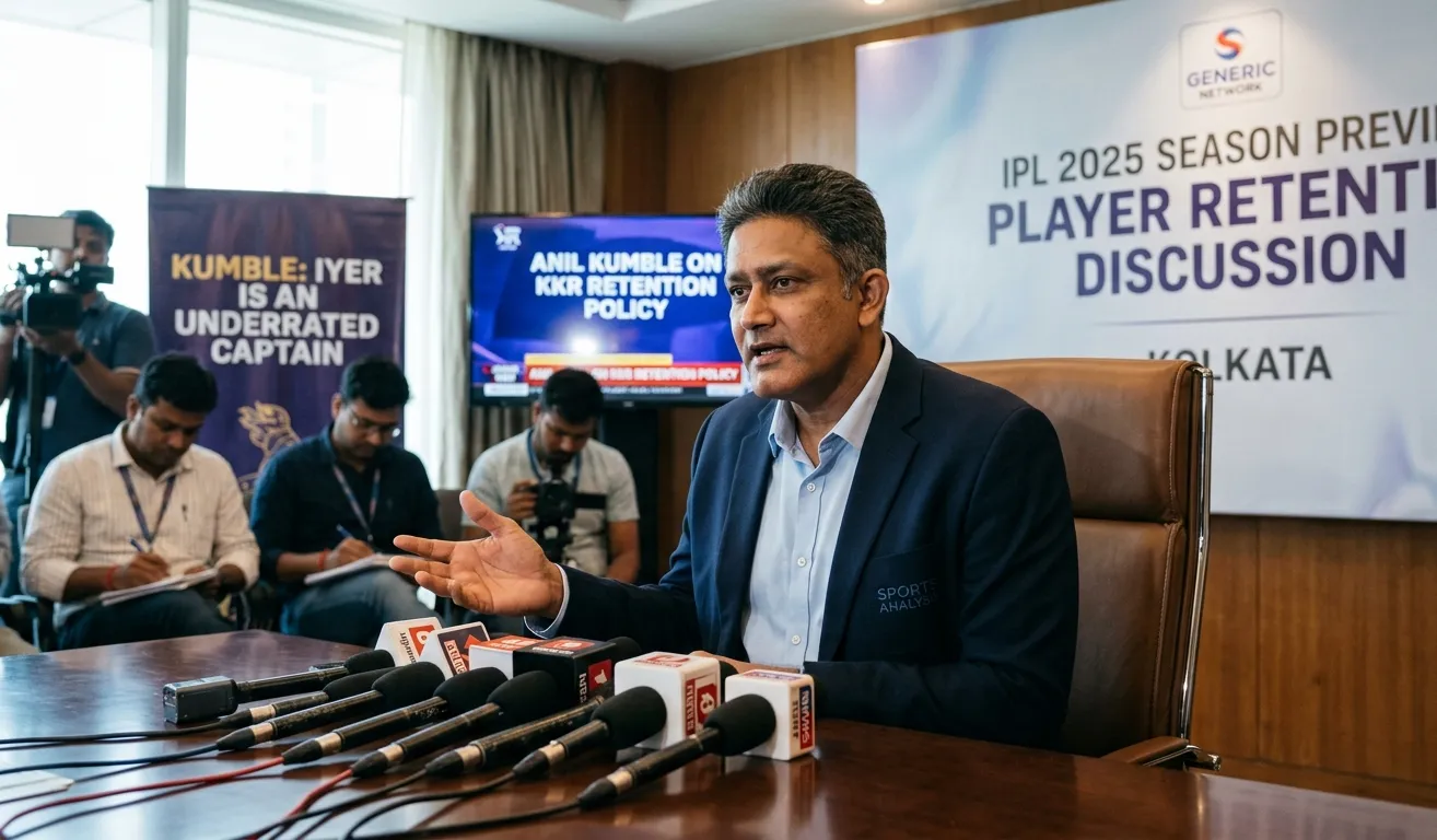 ଆଇପିଏଲ୍ 2026 ପୂର୍ବରୁ KKR ର ରିଟେନସନ୍ ନୀତିକୁ ପ୍ରଶ୍ନ କଲେ ଅନିଲ କୁମ୍ବଲେ, ଶ୍ରେୟସ ଆୟରଙ୍କୁ କହିଲେ ‘ଅଣମୂଲ୍ୟାୟିତ ନେତା’