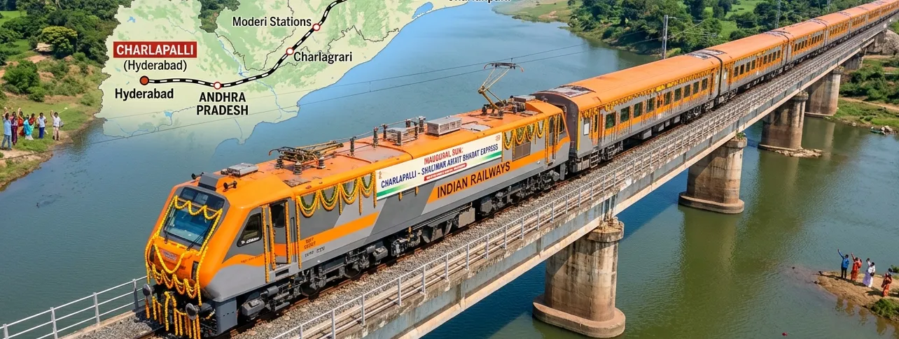 ଓଡିଶାରେ ରେଲ ସେବା ବିସ୍ତାର: ନୂତନ ଅମୃତ ଭାରତ ଏକ୍ସପ୍ରେସ୍ ଆରମ୍ଭ, ରୁଟ୍‌ ଓ ସମୟ ସୂଚୀ ଜାଣନ୍ତୁ