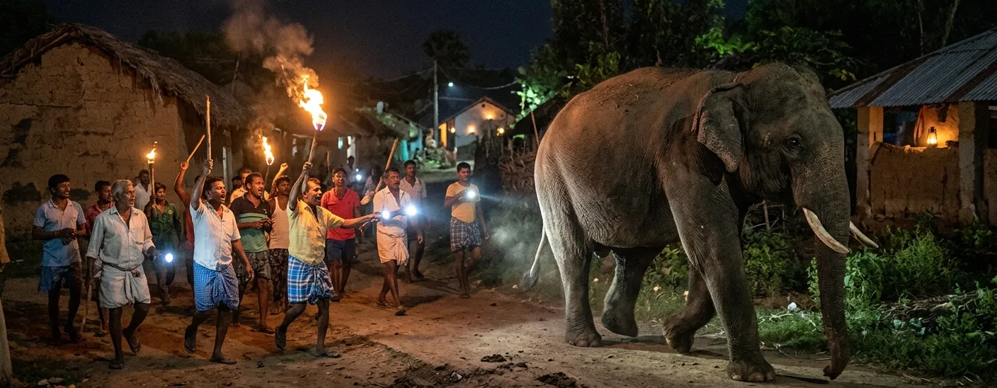 ବୌଦ୍ଧ ଜିଲ୍ଲାରେ ଏକାକୀ ହାତୀର ଆତଙ୍କ, ଗାଁକୁ ପ୍ରବେଶ କରି ଭୟଭୀତ କଲା ଗ୍ରାମବାସୀଙ୍କୁ