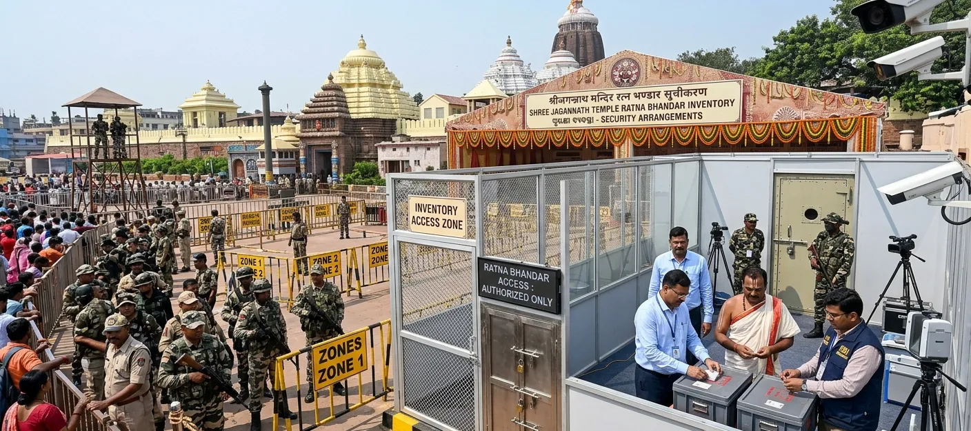 ପୁରୀ ଶ୍ରୀମନ୍ଦିର ରତ୍ନ ଭଣ୍ଡାର ତାଲିକାକରଣ ଆଜିଠାରୁ ଆରମ୍ଭ: ଜାଣନ୍ତୁ ସମ୍ପୂର୍ଣ୍ଣ ବିବରଣୀ