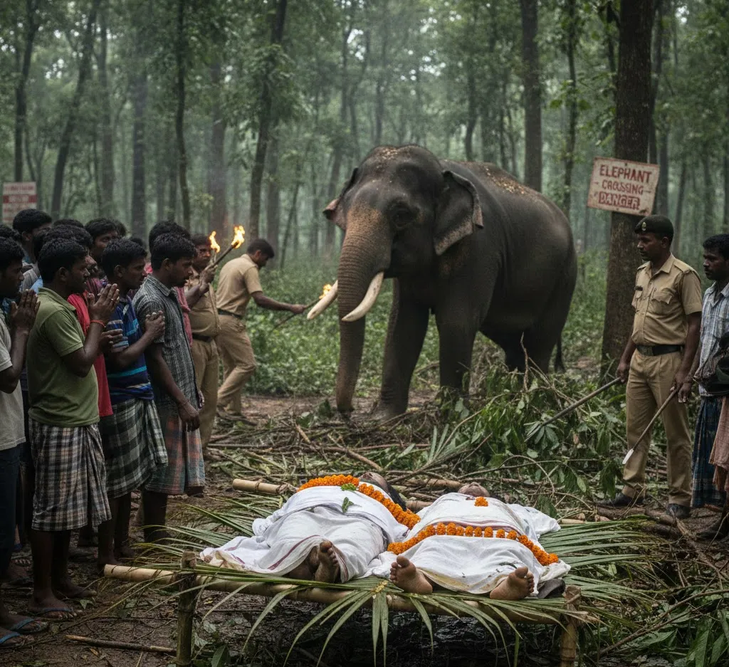 Man Killed in Elephant Attack in Baripada Forest Division; Second Fatality Reported