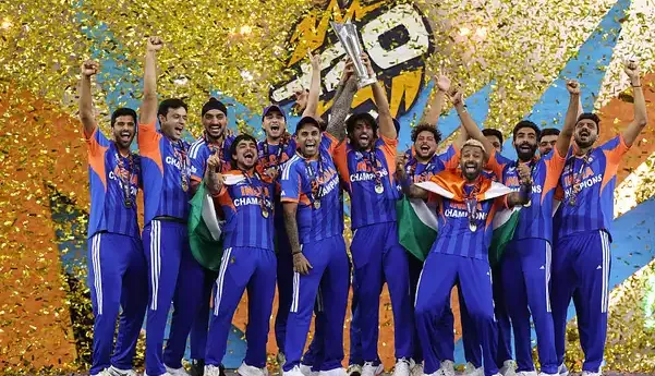 India Wins T20 World Cup 2026 Final, Defeats New Zealand by 96 Runs