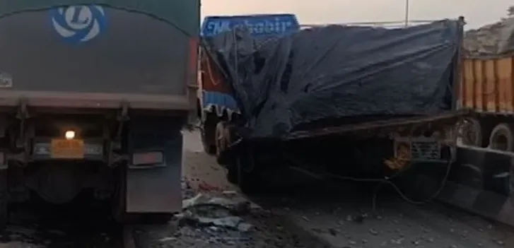 କଟକ ଆଠଗଡ଼ରେ ଭୟାବହ ହାଇୱେ ଦୁର୍ଘଟଣା: ହାଇଭା ଚାଳକଙ୍କ ମୃତ୍ୟୁ