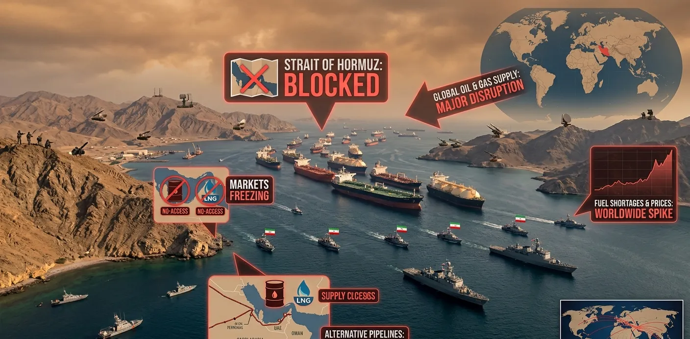 ହର୍ମୁଜ ଜଳମାର୍ଗ ବନ୍ଦ ହେଲେ ବିଶ୍ୱ ତୈଳ ଯୋଗାଣରେ ସଙ୍କଟ, ବିକଳ୍ପ ରାସ୍ତା ଥିଲେ ମଧ୍ୟ ଖର୍ଚ୍ଚ ଓ ବିପଦ ବଢ଼ିବ