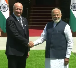 ଅଷ୍ଟ୍ରିଆ ଚାନ୍ସେଲର୍ କ୍ରିଷ୍ଟିଆନ୍ ଷ୍ଟକରଙ୍କ ସହ ପ୍ରଧାନମନ୍ତ୍ରୀ ମୋଦୀଙ୍କ ଦ୍ୱିପକ୍ଷୀୟ ଆଲୋଚନା, ସହଯୋଗ ବୃଦ୍ଧିରେ ଜୋର