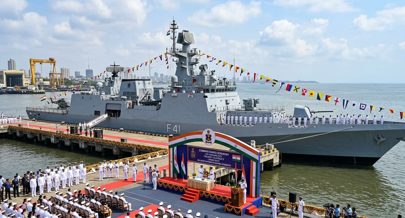 INS Taragiri ନୌସେନାରେ ଯୋଗ: ଭାରତର maritime ଶକ୍ତିକୁ ନୂଆ ଶକ୍ତି