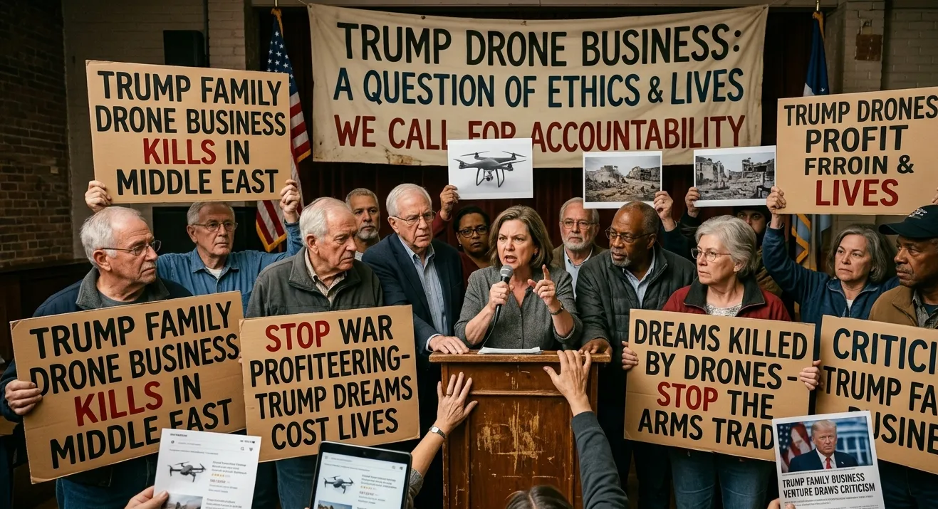 Trump ପରିବାର ଉପରେ ବିବାଦ: ଯୁଦ୍ଧ ସମୟରେ drone business ନେଇ ଉଠିଲା ପ୍ରଶ୍ନ