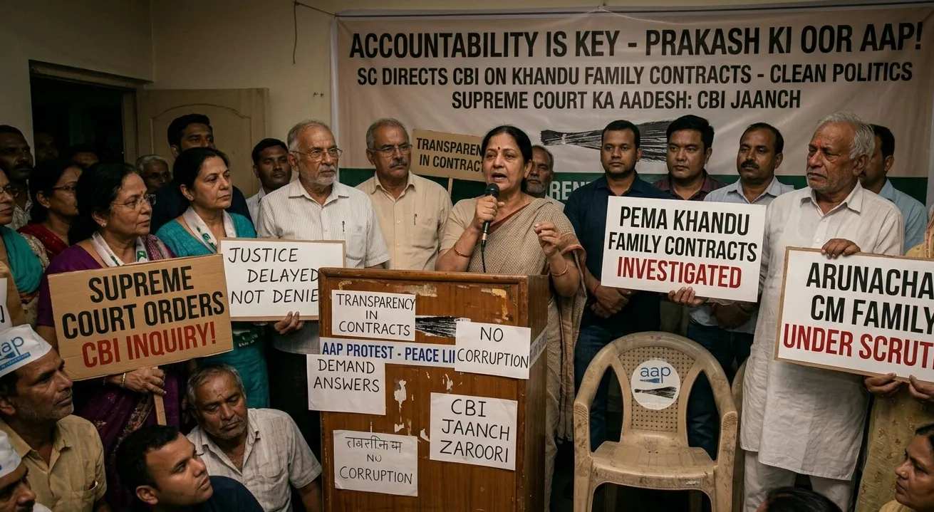 Supreme Court ର ନିର୍ଦ୍ଦେଶ: Arunachal CM Pema Khandu ସମ୍ପର୍କିତ ଠିକା ମାମଲାରେ CBI ତଦନ୍ତ