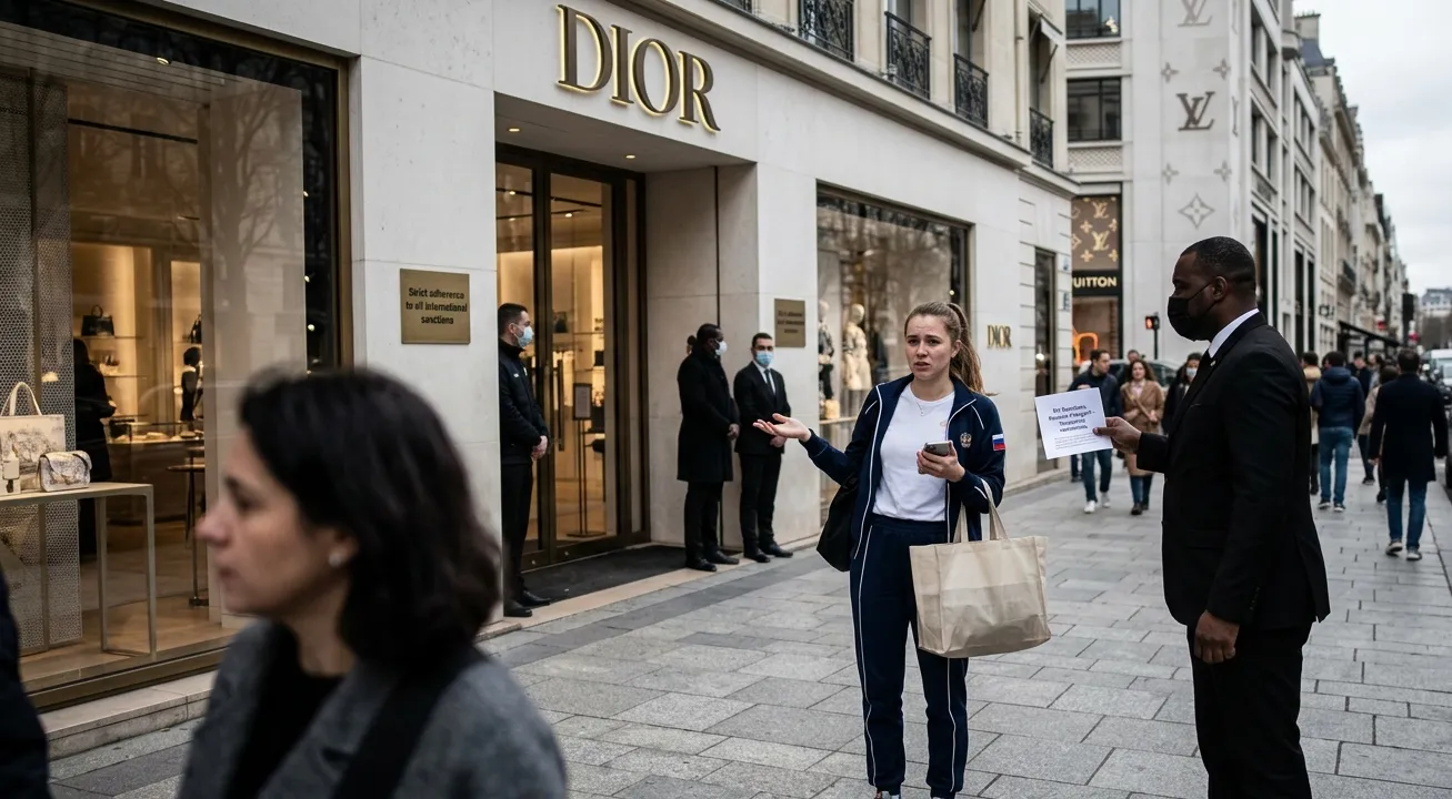 Russian athlete କୁ airport ରେ luxury store ରେ service ବନ୍ଦ! EU sanctions କୁ ନେଇ ବିବାଦ