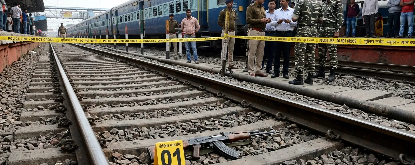 ରେଳ ପାଥରେ ମାଗାଜିନ୍‌ ସହ AK-47 ରାଇଫଲ୍ ଉଦ୍ଧାର: ବାରଣାସୀରେ ଚାଞ୍ଚଲ୍ୟ