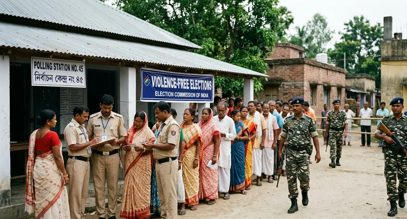 West Bengal ନିର୍ବାଚନ: ଭୟମୁକ୍ତ ଓ ହିଂସାମୁକ୍ତ ଭୋଟିଂ ପାଇଁ Election Commission ର କଡ଼ା ନିର୍ଦ୍ଦେଶ